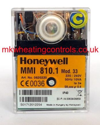 Honeywell MMI810.1 MOD 33 240V Control Box 0620220U