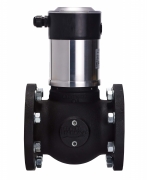 Black Teknigas Powerseat Eco gas valve PE6685FL4230V Flanged 65m